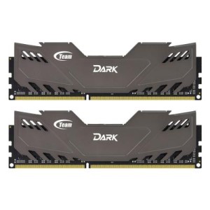 Модуль памяті для компютера DDR3 8GB (2x4GB) 1600 MHz Dark Series Grey Team (TDGED38G1600HC9DC01)