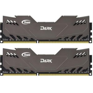 Модуль памяті для компютера DDR3 8GB (2x4GB) 1866 MHz Dark Series Grey Team (TDGED38G1866HC9KDC01)