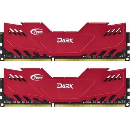 Модуль памяті для компютера DDR3 8GB (2x4GB) 1866 MHz Dark Series Red Team (TDRED38G1866HC9KDC01)