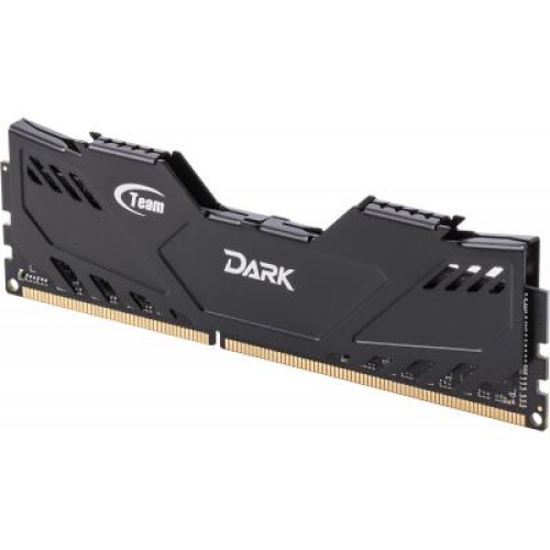 Модуль памяті для компютера DDR3 16GB (2x8GB) 1600 MHz Dark Black Team (TDKED316G1600HC9DC01)