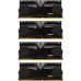 Модуль памяті для компютера DDR4 16GB (4x4GB) 2133 MHz Predator Kingston Fury (ex.HyperX) (HX421C13PBK4/16)