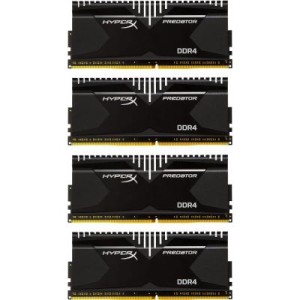 Модуль памяті для компютера DDR4 16GB (4x4GB) 2400 MHz Predator Kingston Fury (ex.HyperX) (HX424C12PB2K4/16)