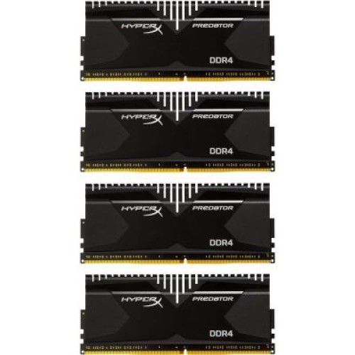 Модуль памяті для компютера DDR4 16GB (4x4GB) 2666 MHz Kingston Fury (ex.HyperX) (HX426C13PB2K4/16)
