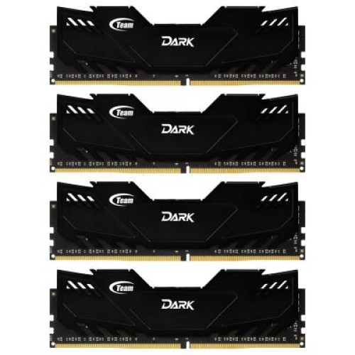 Модуль памяті для компютера DDR4 16GB (4x4GB) 3000 MHz Dark Series Team (TDKED416G3000HC16AQC01)