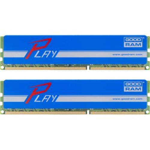 Модуль памяті для компютера DDR3 8GB (2x4GB) 1600 MHz PLAY Blue Goodram (GYB1600D364L9S/8GDC)