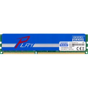 Модуль памяті для компютера DDR3 8GB 1866 MHz PLAY Blue Goodram (GYB1866D364L10/8G)