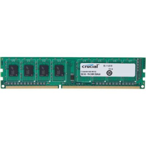 Модуль памяті для компютера DDR3 2GB 1600 MHz Micron (CT25664BA160B)