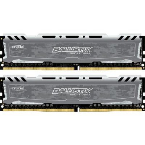 Модуль памяті для компютера DDR4 16GB (2x8GB) 2400 MHz Ballistix Sport Micron (BLS2C8G4D240FSB)