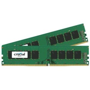 Модуль памяті для компютера DDR4 8GB (2x4GB) 2133 MHz Micron (CT2K4G4DFS8213)