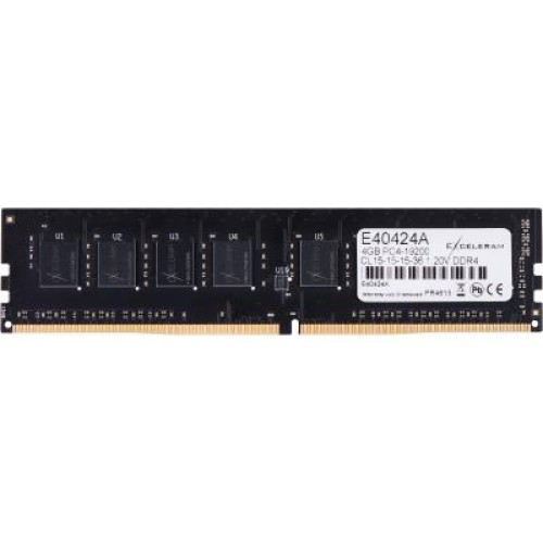 Модуль памяті для компютера DDR4 4GB 2400 MHz eXceleram (E40424A)