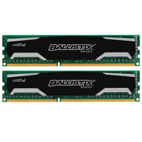 Модуль памяті для компютера DDR3 16GB (2x8GB) 1600 MHz Micron (BLS2CP8G3D1609DS1S00CEU)