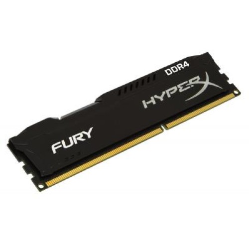 Модуль памяті для компютера DDR4 4GB 2666 MHz HyperX Fury BLACK Kingston Fury (ex.HyperX) (HX426C15FB/4)