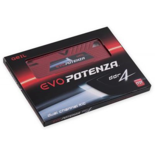 Модуль памяті для компютера DDR4 16GB (2x8GB) 2133 MHz EVO POTENZA Geil (GPR416GB2133C15DC)