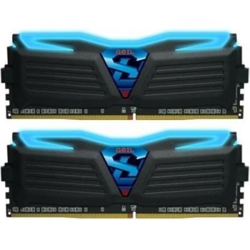 Модуль памяті для компютера DDR4 32GB (2x16GB) 2400 MHz Super Luce Geil (GLB432GB2400C14DC)