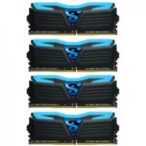 Модуль памяті для компютера DDR4 32GB (4x8GB) 2666 MHz Super Luce Geil (GLB432GB2666C15QC)