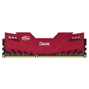 Модуль памяті для компютера DDR3 4GB 1600 MHz Dark Series Red Team (TDRED34G1600HC901)