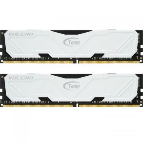 Модуль памяті для компютера DDR3 8GB (2x4GB) 1866 MHz Vulcan White Team (TLWED38G1866HC11DC01)