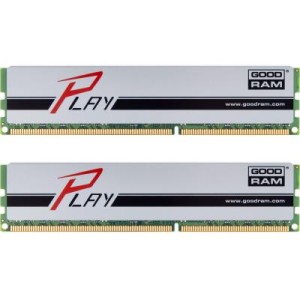 Модуль памяті для компютера DDR3 8GB (2x4GB) 1866 MHz PLAY Silver Goodram (GYS1866D364L9AS/8GDC)