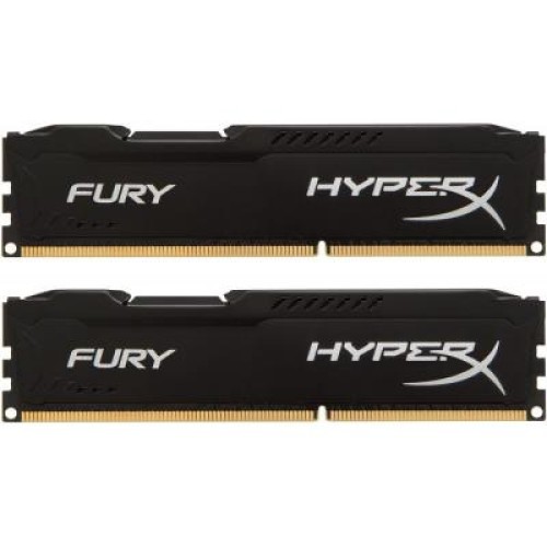 Модуль памяті для компютера DDR3 16GB (2x8GB) 1866 MHz LoFury Kingston Fury (ex.HyperX) (HX318LC11FBK2/16)