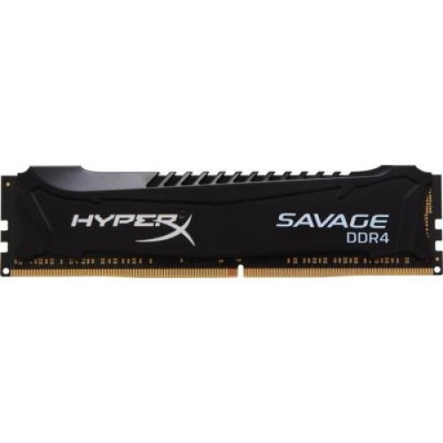 Модуль памяті для компютера DDR4 4GB 2133 MHz Savage Black Kingston Fury (ex.HyperX) (HX421C13SB/4)