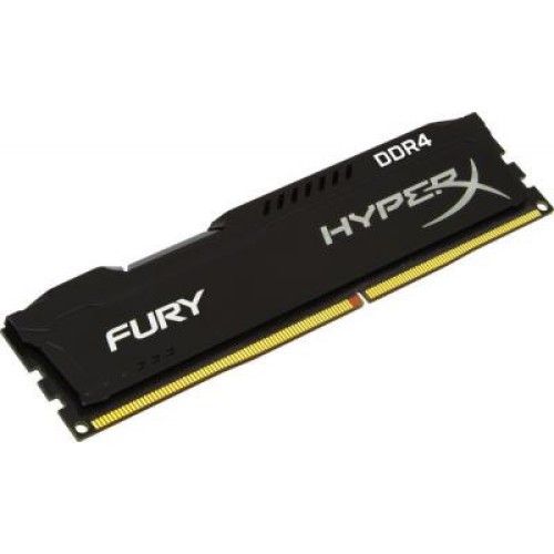 Модуль памяті для компютера DDR4 4GB 2133 MHz Fury Black Kingston Fury (ex.HyperX) (HX421C14FB/4)