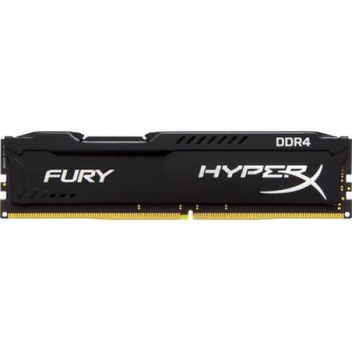 Модуль памяті для компютера DDR4 4GB 2133 MHz Fury Black Kingston Fury (ex.HyperX) (HX421C14FB/4)