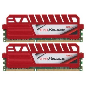 Модуль памяті для компютера DDR3 16GB (2x8GB) 1600 MHz VELOCE Heatsink Geil (GEV316GB1600C11DC)