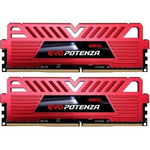 Модуль памяті для компютера DDR4 8GB (2x4GB) 2133 MHz EVO Potenza Geil (GPR48GB2133C15DC)