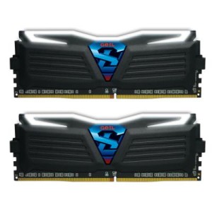 Модуль памяті для компютера DDR4 8GB (2x4GB) 2400 MHz Super Luce Geil (GLB48GB2400C15DC)