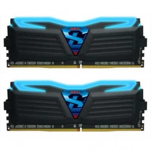 Модуль памяті для компютера DDR4 16GB (2x8GB) 2400 MHz Super Luce Geil (GLB416GB2400C15DC)