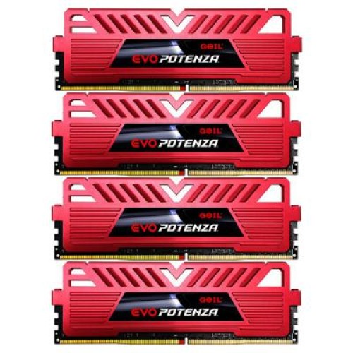 Модуль памяті для компютера DDR4 32GB (4x8GB) 2400 MHz POTENZA Geil (GPR432GB2400C15QC)