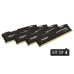 Модуль памяті для компютера DDR4 32GB (4x8GB) 2133 MHz Fury Black Kingston Fury (ex.HyperX) (HX421C14FBK4/32)