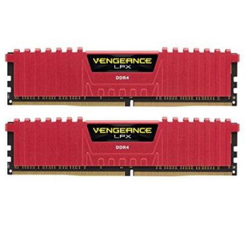 Модуль памяті для компютера DDR4 8GB (2x4GB) 2400 MHz Vengeance LPX Corsair (CMK8GX4M2A2400C14R)