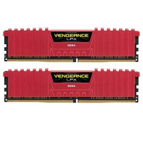 Модуль памяті для компютера DDR4 8GB (2x4GB) 2666 MHz Vengeance LPX Corsair (CMK8GX4M2A2666C16R)