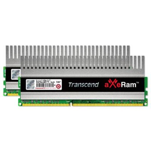 Модуль памяті для компютера DDR3 8GB (2x4GB) 2400 MHz Transcend (TX2400KLH-16GK)