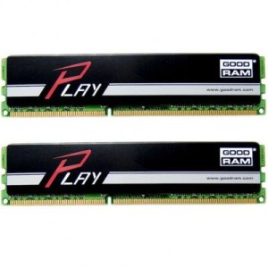 Модуль памяті для компютера DDR3 8GB (2x4GB) 1866 MHz Play Black Goodram (GY1866D364L9AS/8GDC)