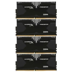 Модуль памяті для компютера DDR4 32GB (4x8GB) 3000 MHz HyperX Predator Kingston Fury (ex.HyperX) (HX430C15PBK4/32)