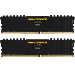 Модуль памяті для компютера DDR4 16GB (2x8GB) 2800 MHz Vengeance LPX Black Corsair (CMK16GX4M2A2800C16)