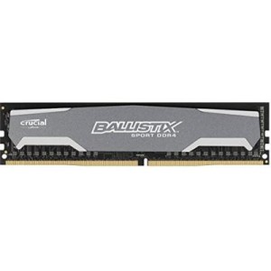 Модуль памяті для компютера DDR4 4GB 2400 MHz Ballistix Sport Micron (BLS4G4D240FSA)