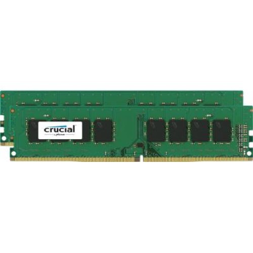 Модуль памяті для компютера DDR4 16GB (2x8GB) 2400 MHz Micron (CT2K8G4DFS824A)