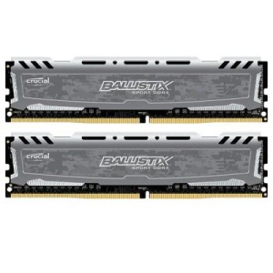 Модуль памяті для компютера DDR4 8GB (2x4GB) 2400 MHz Ballistix Sport Micron (BLS2C4G4D240FSB)