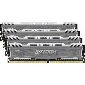 Модуль памяті для компютера DDR4 32GB (4x8GB) 2400 MHz Ballistix Sport Micron (BLS4C8G4D240FSB)