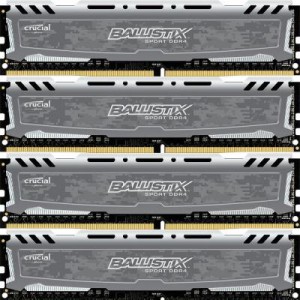 Модуль памяті для компютера DDR4 32GB (4x8GB) 2400 MHz Ballistix Sport Micron (BLS4C8G4D240FSB)