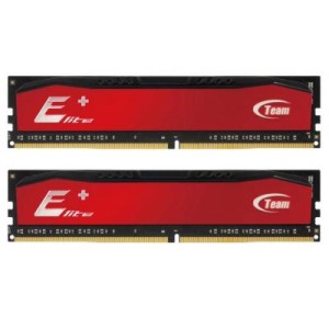 Модуль памяті для компютера DDR4 8GB (2x4GB) 2400 MHz Elite Plus Red Team (TPRD48G2400HC16DC01)