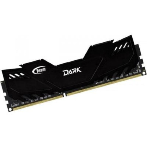 Модуль памяті для компютера DDR4 8GB (2x4GB) 2666 MHz Dark Black Team (TDKED48G2666HC15ADC01)