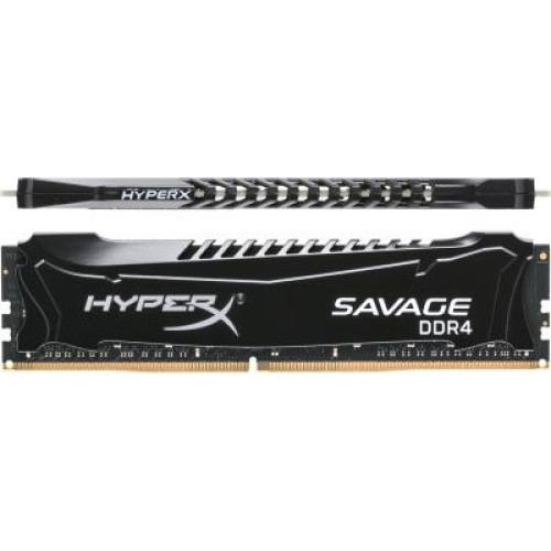 Модуль памяті для компютера DDR4 8GB 2666 MHz HyperX Savage Black Kingston Fury (ex.HyperX) (HX426C13SB2/8)