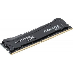 Модуль памяті для компютера DDR4 8GB 2666 MHz HyperX Savage Black Kingston Fury (ex.HyperX) (HX426C13SB2/8)