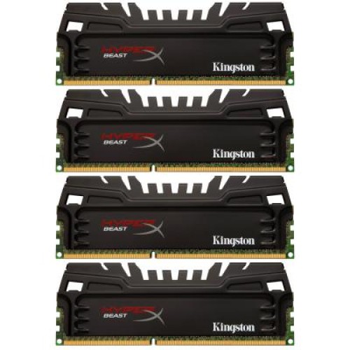 Модуль памяті для компютера DDR3 16GB (4x4GB) 1866 MHz Kingston Fury (ex.HyperX) (HX318C9T3K4/16)