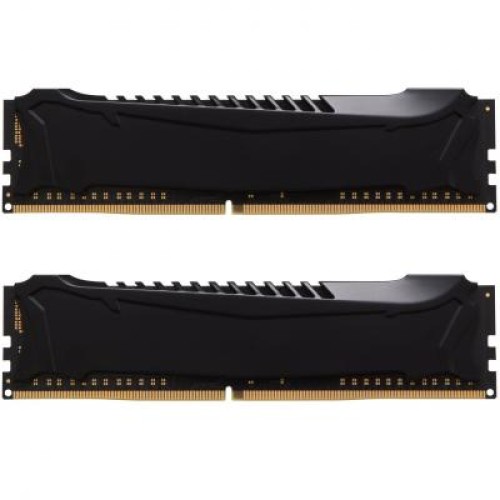 Модуль памяті для компютера DDR4 8GB (2x4GB) 2400 MHz Savage Blak Kingston Fury (ex.HyperX) (HX424C12SB2K2/8)