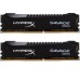 Модуль памяті для компютера DDR4 8GB (2x4GB) 2400 MHz Savage Blak Kingston Fury (ex.HyperX) (HX424C12SB2K2/8)